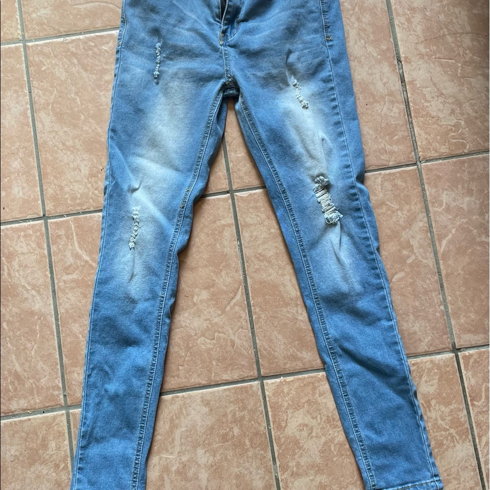 Kids rip jeans